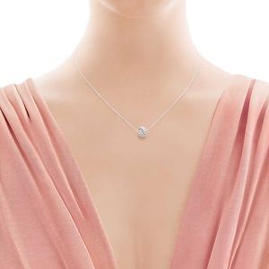 Tiffany & Co. Sterling Silver Knot Necklace